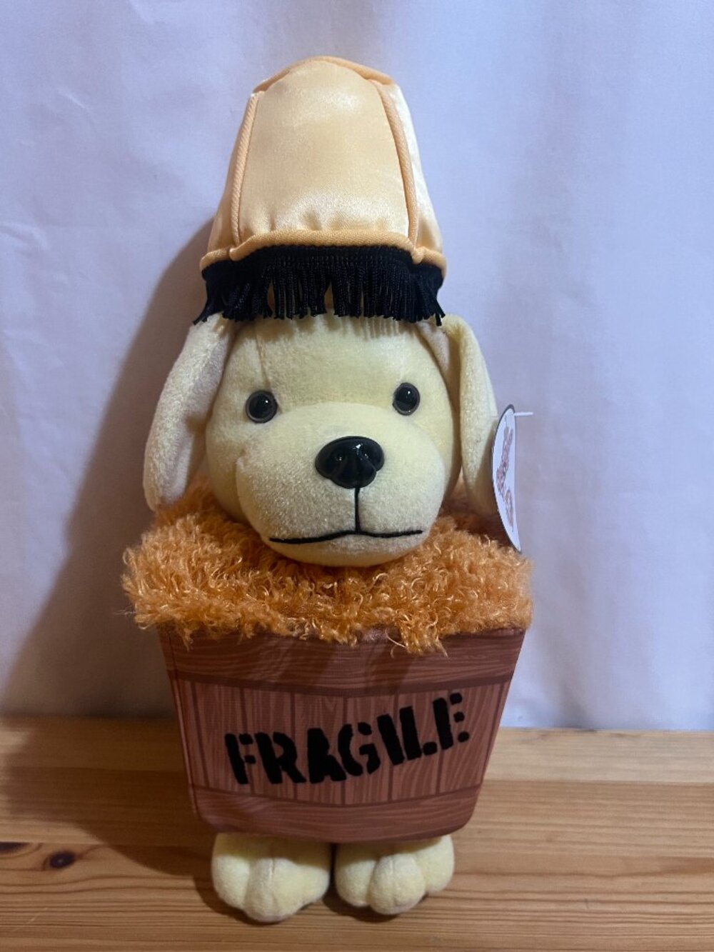 Raising Cane's A Christmas Story Fra-Gee-Lay/ Fragile Plush Puppy Dog Brand New